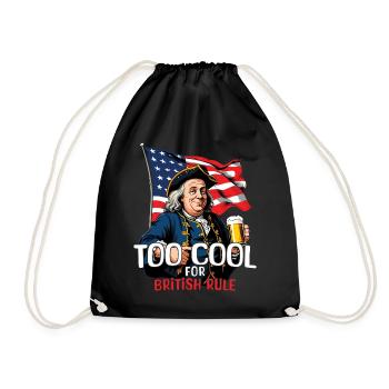 Pas de règle britannique Célébrez le - Sac de sport léger - noir - Devant
