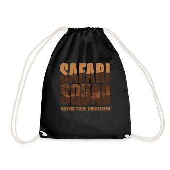 Souvenirs d’aventure Safari Squad ensemble pour - Sac de sport léger - noir - Devant