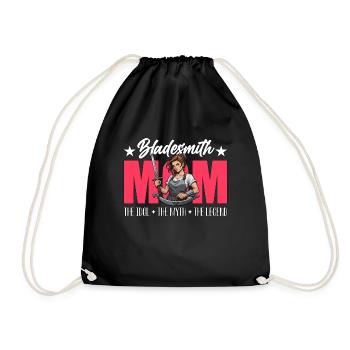 Bladesmith Maman L’idole Le mythe Le Blade Crafter - Sac de sport léger - noir - Devant