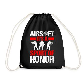 Pistolet Airsoft Airsoft Hobby - Sac de sport léger - noir - Devant
