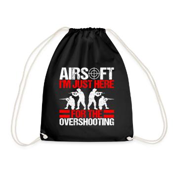 Pistolet Airsoft Airsoft Hobby - Sac de sport léger - noir - Devant