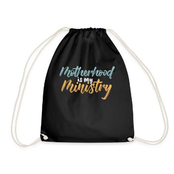 La maternité est mon ministère - Sac de sport léger - noir - Devant