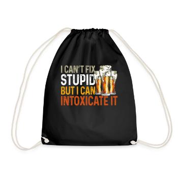 Barman Mixologue Je ne peux pas réparer - Sac de sport léger - noir - Devant