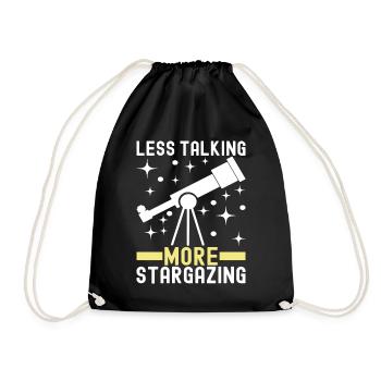 Atronome Astronomy - Drawstring Bag - black - Front