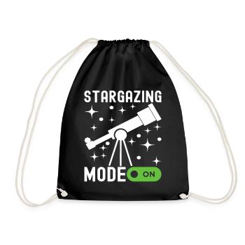 Atronome Astronomy - Drawstring Bag - black - Front