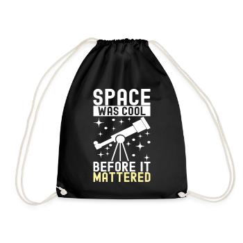 Astronomer Astronomy - Drawstring Bag - black - Front
