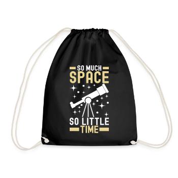 Astronomer Astronomy - Drawstring Bag - black - Front