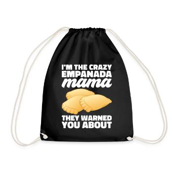 Empanada Dumpling Espagnole Mexicaine - Sac de sport léger - noir - Devant
