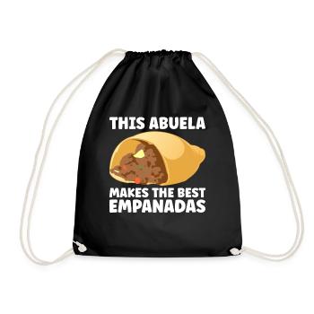 Empanada Dumpling Espagnol Mexicain - Sac de sport léger - noir - Devant