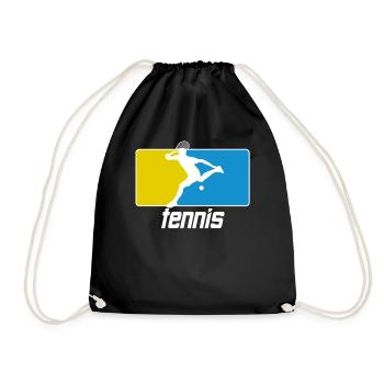 Vêtements pour joueurs de tennis Tennis Femmes Filles - Sac de sport léger - noir - Devant