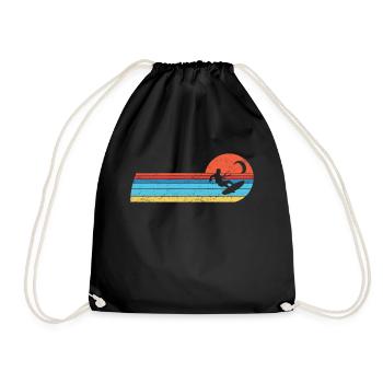Kitesurf Kiteboards Kitesurfing Kite Surf Board - Sac de sport léger - noir - Devant