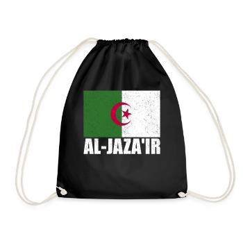 Cook Island Flag Vintage - Drawstring Bag - black - Front