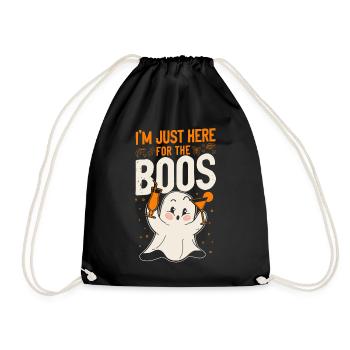 Bartender Mixologist Halloween Pun - Drawstring Bag - black - Front