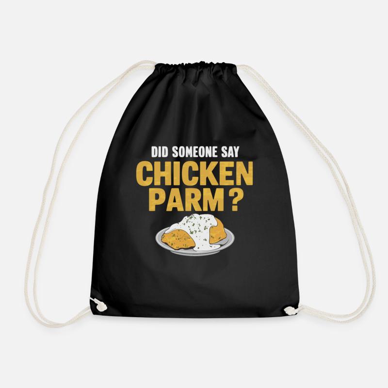 Hat Jemand Chicken Parm Gesagt? Chicken Parm - Turnbeutel - Schwarz