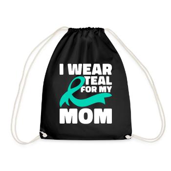 Awareness of Addiction Prevention Addiction - Drawstring Bag - black - Front