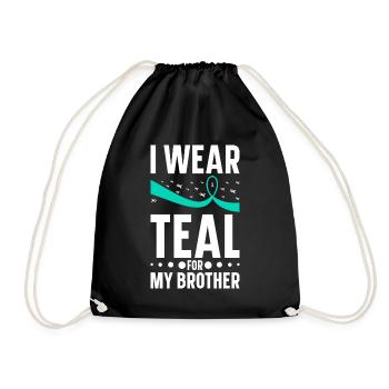 Sensibilisation à la prévention de la toxicomanie Toxicomanie - Sac de sport léger - noir - Devant