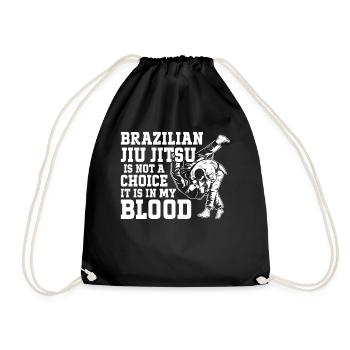 Le combattant de Jiu Jitsu brésilien n’est pas un choix, c’est le cas - Sac de sport léger - noir - Devant