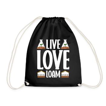 Soil Scientist Agricultural Scientist - Drawstring Bag - black - Front