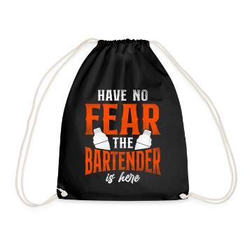 Barman Mixologue N’ayez crainte - Sac de sport léger - noir - Devant