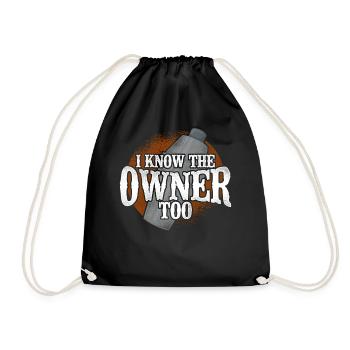 Barman Mixologue Je connais le - Sac de sport léger - noir - Devant