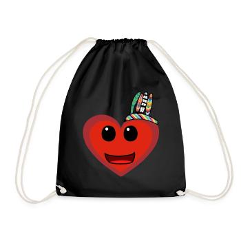 Wild West Heart Hearts Chamans Chamans - Sac de sport léger - noir - Devant
