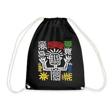 Dieu Maya Mythologie Maya Ancien Dieu Yum Kaax - Sac de sport léger - noir - Devant