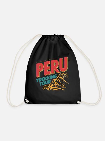 Pérou Trekking Aventure Paysage de montagne - Sac de sport léger - noir