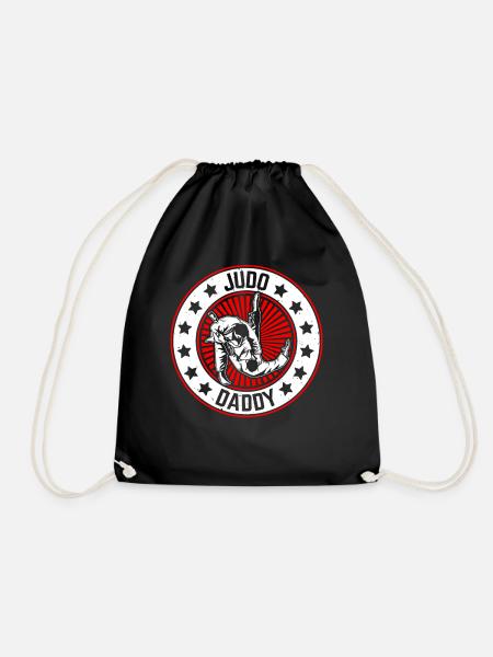 Judo Daddy Judo Fighter Judo Arts Martiaux Judoka D - Sac de sport léger - noir