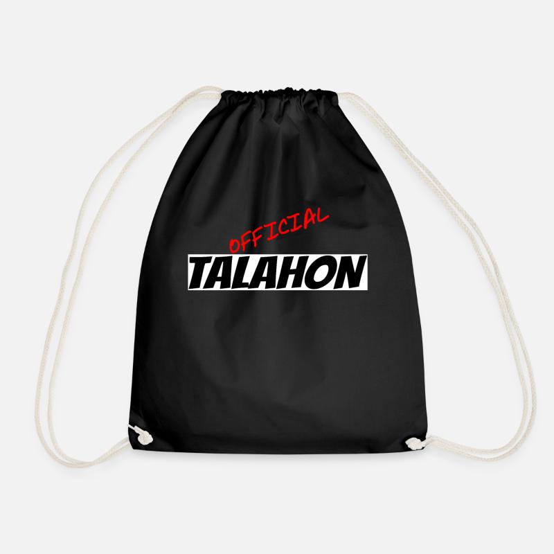 Official Talahon - Drawstring Bag - black