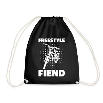 BMX Freestyle Biker Bike Bike BMX Rider - Sac de sport léger - noir - Devant