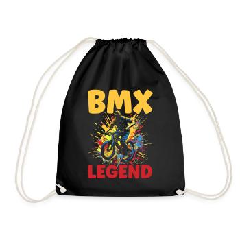 BMX Freestyle Biker Bike Bike BMX Rider - Sac de sport léger - noir - Devant