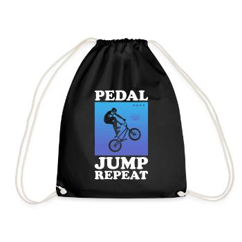 BMX Freestyle Biker Bike Bike BMX Rider - Sac de sport léger - noir - Devant