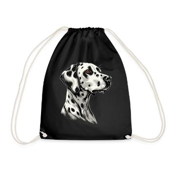 Amoureux des chiens dalmates J’adore les dalmatiens - Sac de sport léger - noir - Devant