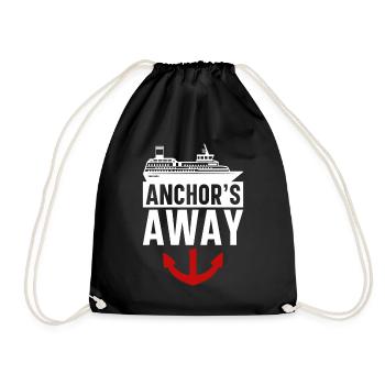 Croisière Crusader Bateau de croisière Cadeau - Sac de sport léger - noir - Devant