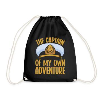 Croisière Crusader Bateau de croisière Cadeau - Sac de sport léger - noir - Devant