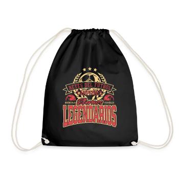 Championnat d’Espagne 2024 Drapeau rouge espagnol - Sac de sport léger - noir - Devant