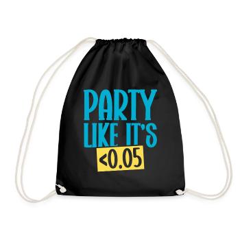 Epidemiology Scientist Epidemiologist Medicine - Drawstring Bag - black - Front