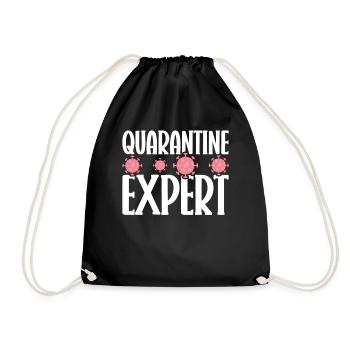Epidemiology Scientist Epidemiologist Medicine - Drawstring Bag - black - Front