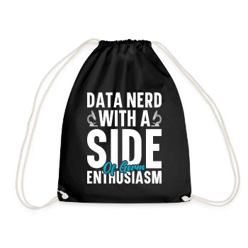 Epidemiology Scientist Epidemiologist Medicine - Drawstring Bag - black - Front
