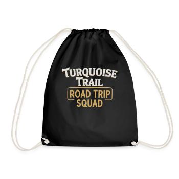 Turquoise Trail Road Trip Squad pour les aventuriers - Sac de sport léger - noir - Devant