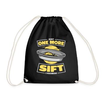 Juste un tamis de plus, je promets Prospecting Miner - Sac de sport léger - noir - Devant