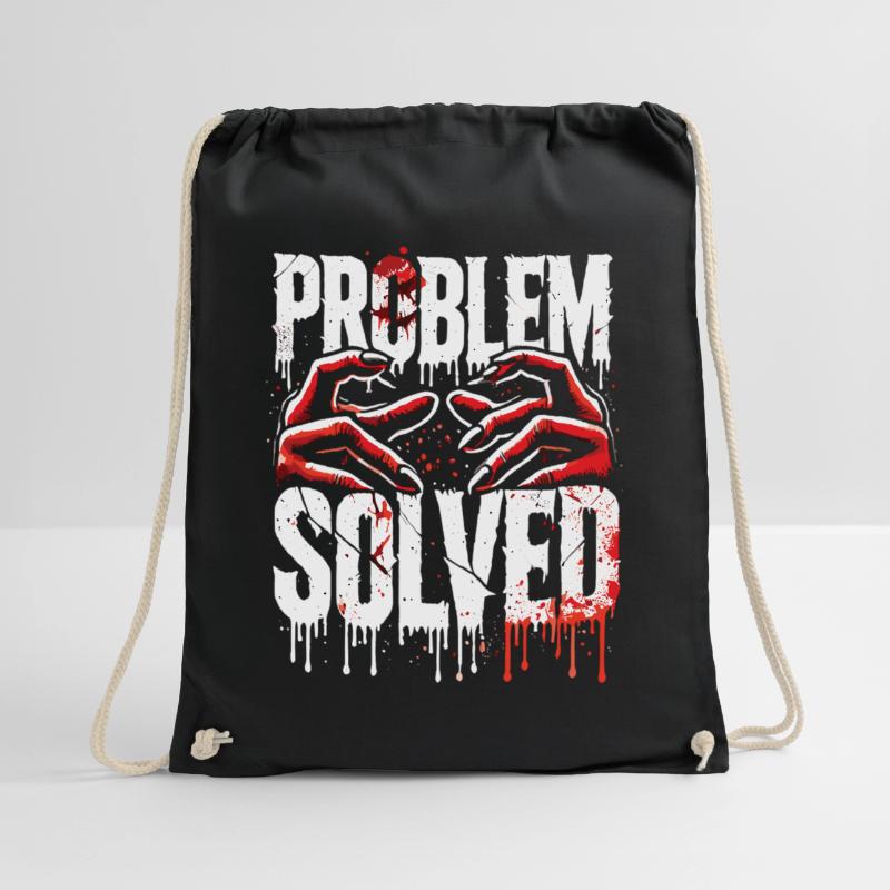 Shocking Solution - Problem Solved Drawstring Bag