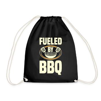 Grilling Barbecue Grill Party Grill Professional BBQ - Drawstring Bag - black - Front