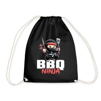 Grilling Barbecue Grill Party Grill Professional BBQ - Drawstring Bag - black - Front