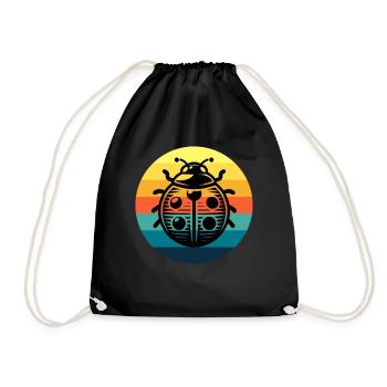 Coccinelle - Sac de sport léger - noir - Devant