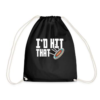 Archery Shooter - Drawstring Bag - black - Front