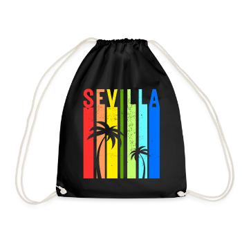 Seville Andalusia Spain Holiday Idea - Drawstring Bag - black - Front