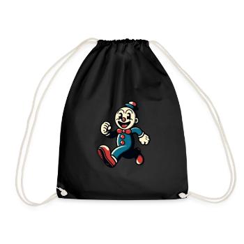 Halloween Costume Décoration Spooky Party Design - Sac de sport léger - noir - Devant