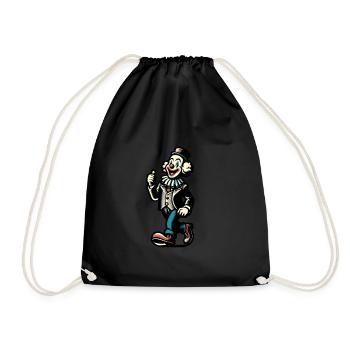 Halloween Costume Décoration Spooky Party Design - Sac de sport léger - noir - Devant