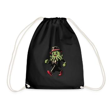 Drôle Cthulhu Politicien Dystopique Kraken - Sac de sport léger - noir - Devant